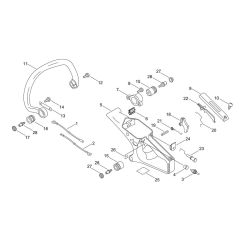 Handle for ECHO CS-361WES