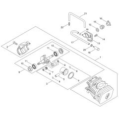 Cylinder, Piston, Crankshaft