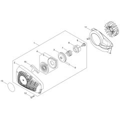 Recoil Starter for ECHO CS-362TES