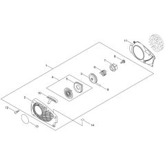 Recoil Starter for ECHO CS-362WES