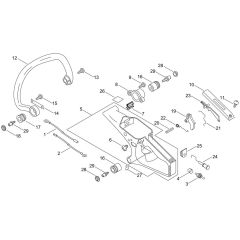 Handle for ECHO CS-362WES