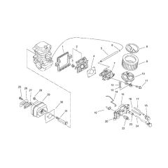 Parts for ECHO CS-370ES Chainsaw
