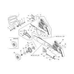 Clutch & Sprocket for ECHO CS-370ES