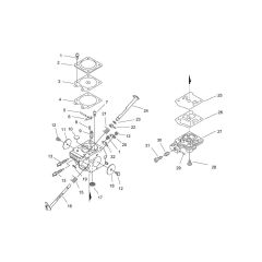 Carburettor for ECHO CS-370ES