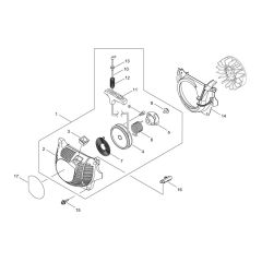Recoil Starter for ECHO CS-390ESX