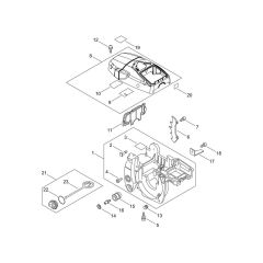 Engine Cover for ECHO CS-420EMS