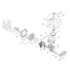 Air Cleaner & Carburettor