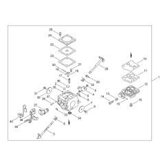 Carburettor for ECHO CS-420EMS