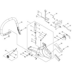 Handle for ECHO CS-420EMS