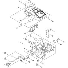 Engine Cover for ECHO CS-420ES