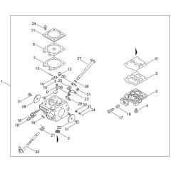 Carburettor for ECHO CS-420ES