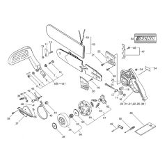 Clutch & Sprocket for ECHO CS-4400