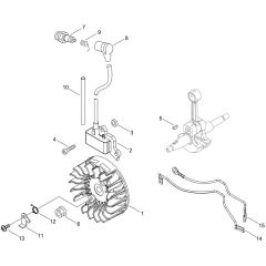 Magneto for ECHO Chainsaw