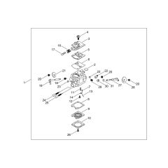 Carburettor for ECHO CS-452ESX