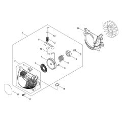 Recoil Starter for ECHO CS-452ESX