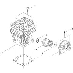 Cylinder for ECHO CS-500ES