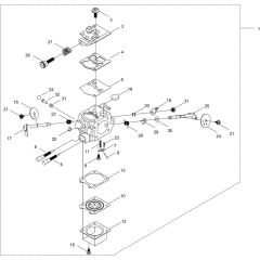 Carburettor for ECHO CS-500ES