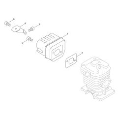 Muffler for ECHO CS-510
