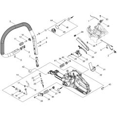 Handle for ECHO CS-7310SX