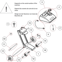 Main Frame Assembly for CS451-Diesel