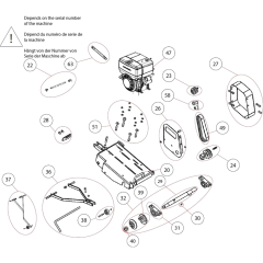 Motor Assembly for CS451-Diesel