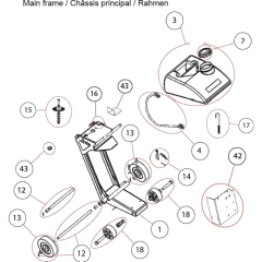 Main Frame Assembly for CS451E