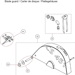 Blade Guard for CS451E Floor Saw