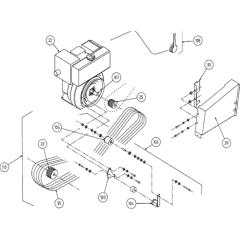 Belt Assembly for Floor Saw