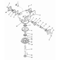 Gearbox Assembly for Wacker