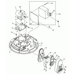 Drive Assembly for Wacker CT36EDT