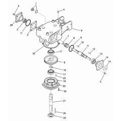 Gearbox Assembly for Wacker