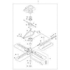 Blade Assembly for CT 48 Trowel