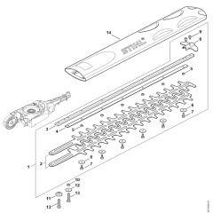 Cutter Bar Assembly for Stihl
