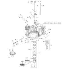 Crankcase for Kohler CV26