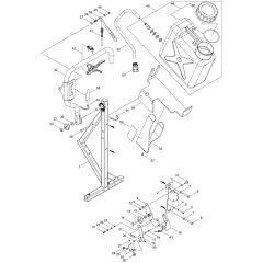 Tank and Frame for ECHO CWT-7410