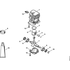 Cylinder 2-MIX Assembly