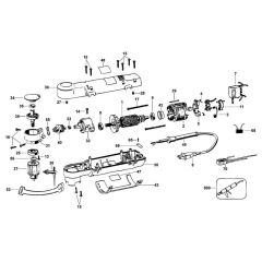 Main Assembly for DeWalt Drill
