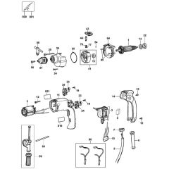 Main Assembly for DeWalt D21716