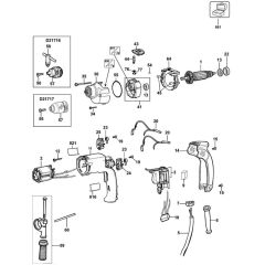 Main Assembly for DeWalt Drill