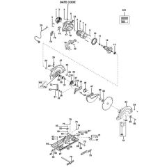 Main Assembly for DeWalt D23700