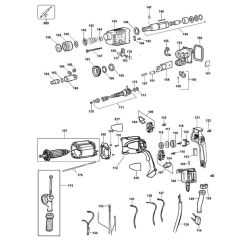 Main Assembly for DeWalt D25003K
