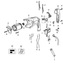Main Assembly for DeWalt D25101K