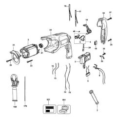 Main Assembly for DeWalt D25102K