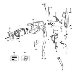 Main Assembly for DeWalt D25103K