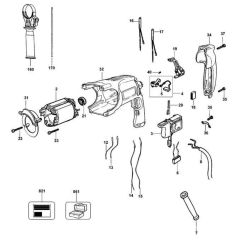 Main Assembly for DeWalt D25103K