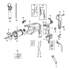 Main Assembly for DeWalt D25103K