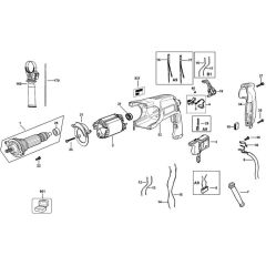 Main Assembly for DeWalt D25103K
