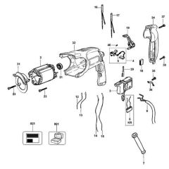 Field Assembly for DeWalt D25111K