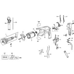 Main Assembly for DeWalt D25124K