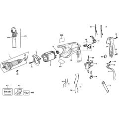 Main Assembly for DeWalt D25124K